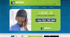 Desktop Screenshot of nossaseguros.ao
